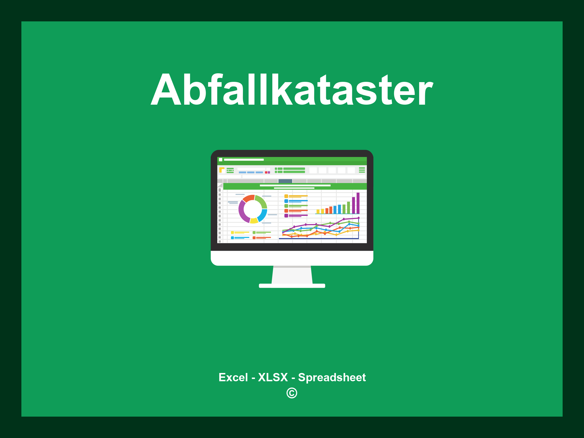 Abfallkataster Excel Vorlage