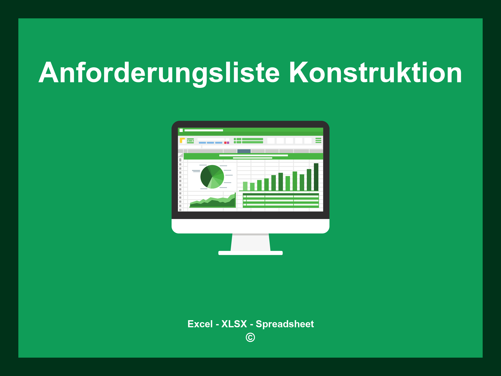 Anforderungsliste Konstruktion Vorlage Excel