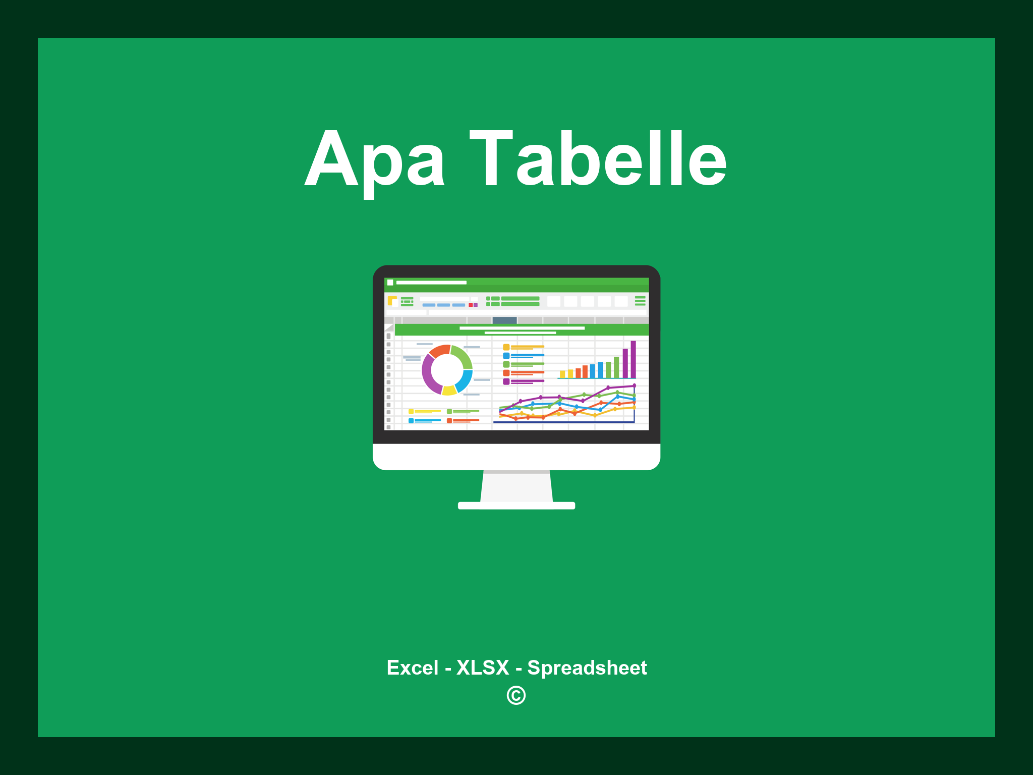 Apa Tabelle Vorlage