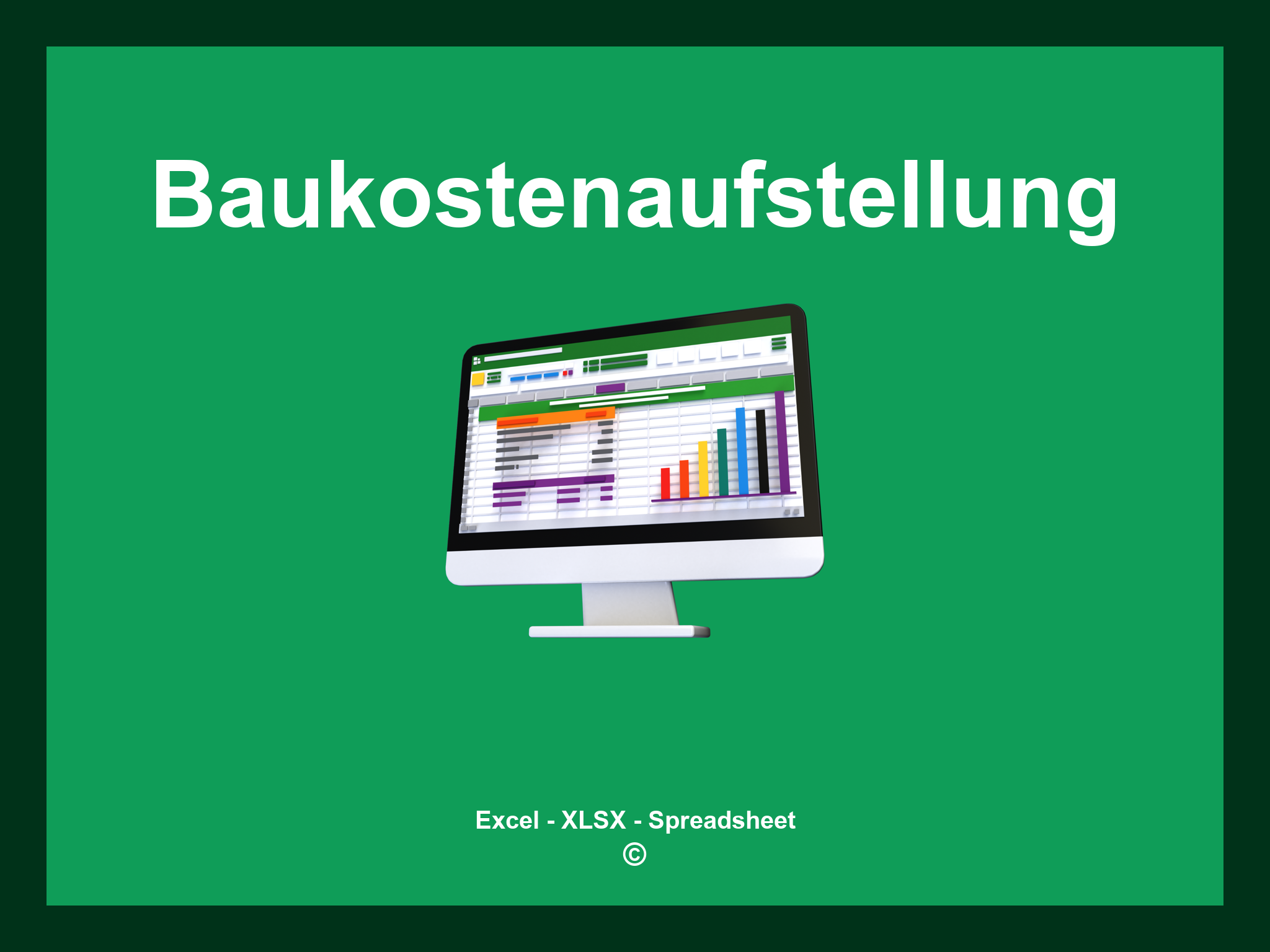 Baukostenaufstellung Vorlage