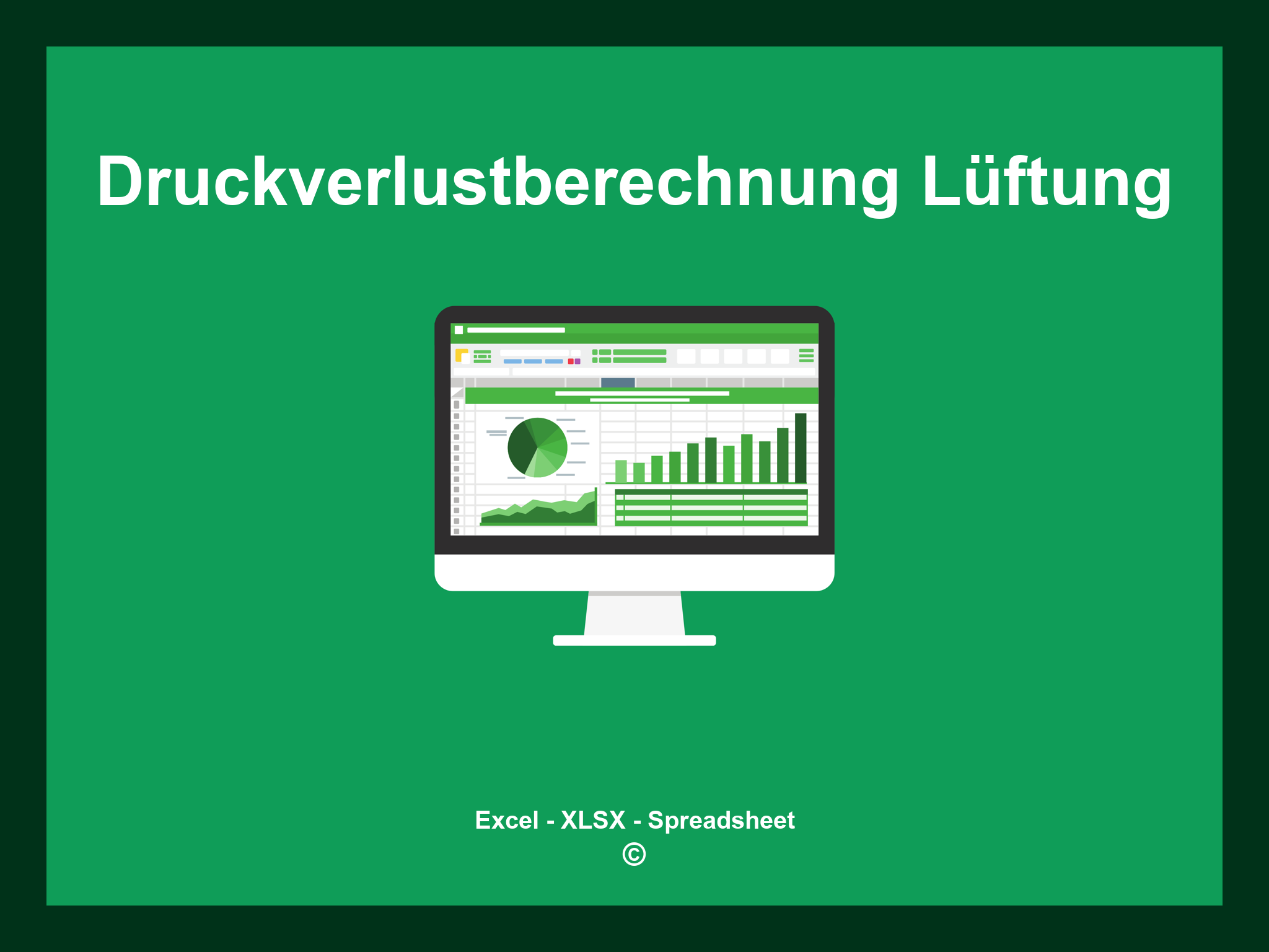 Druckverlustberechnung Lüftung Excel