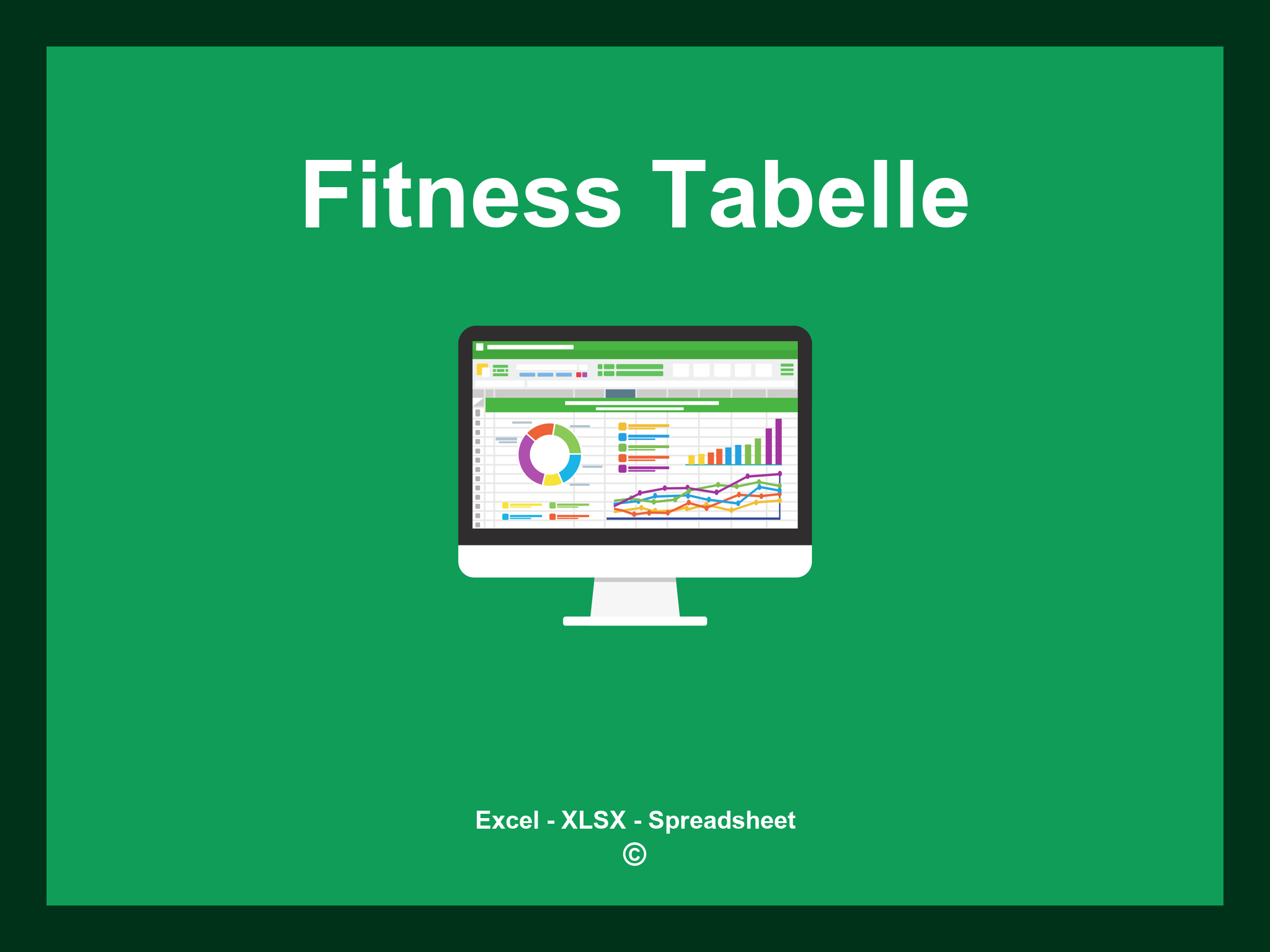Fitness Excel Tabelle
