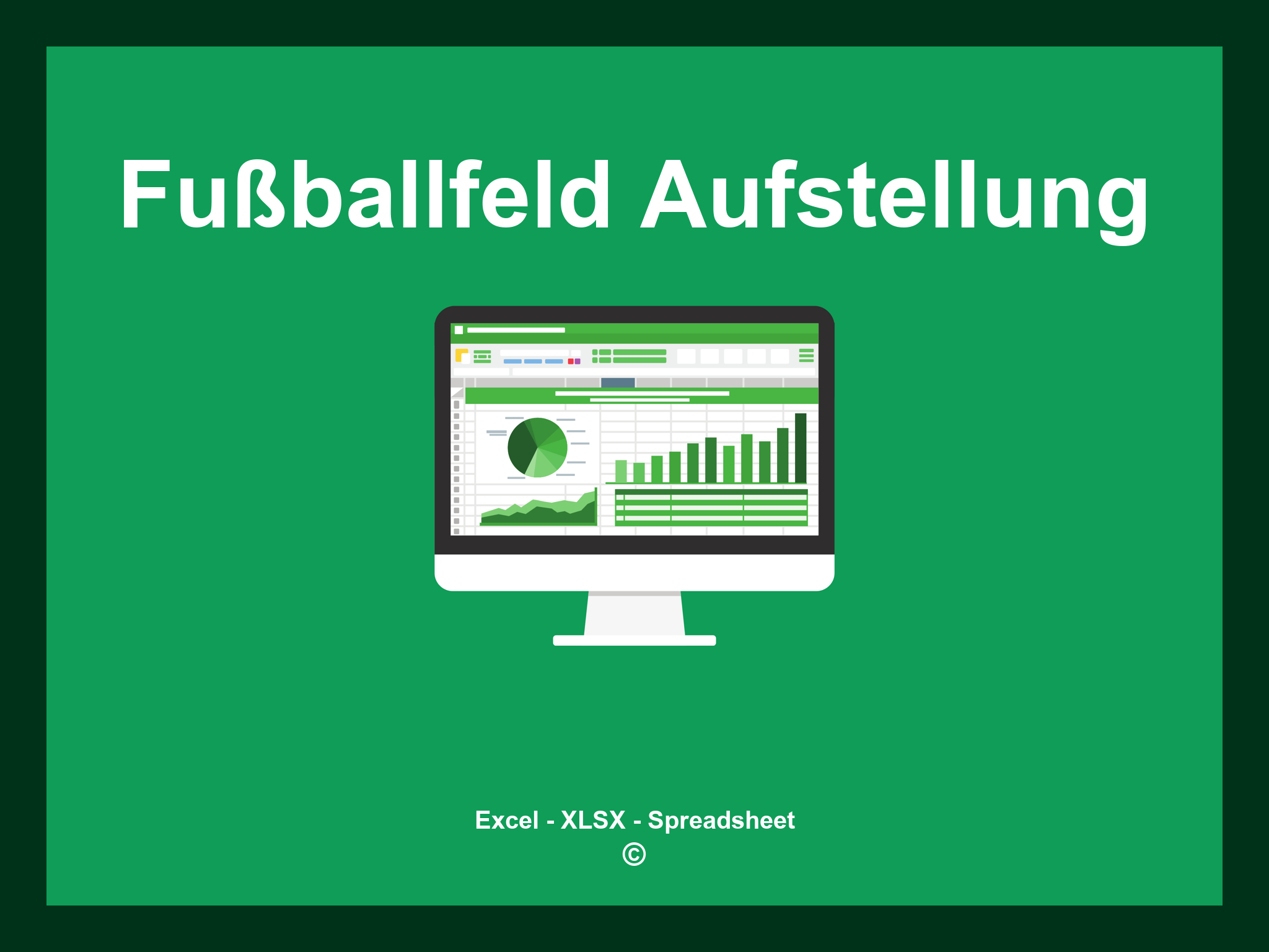 Fußballfeld Aufstellung Vorlage