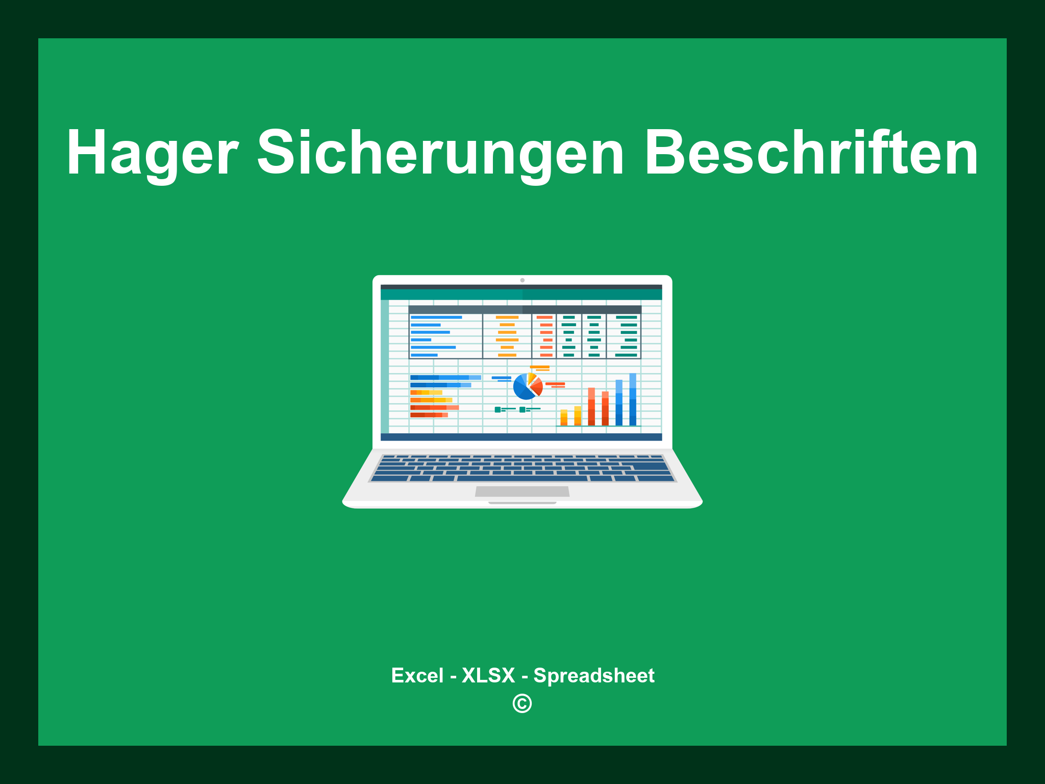 Hager Sicherungen Beschriften