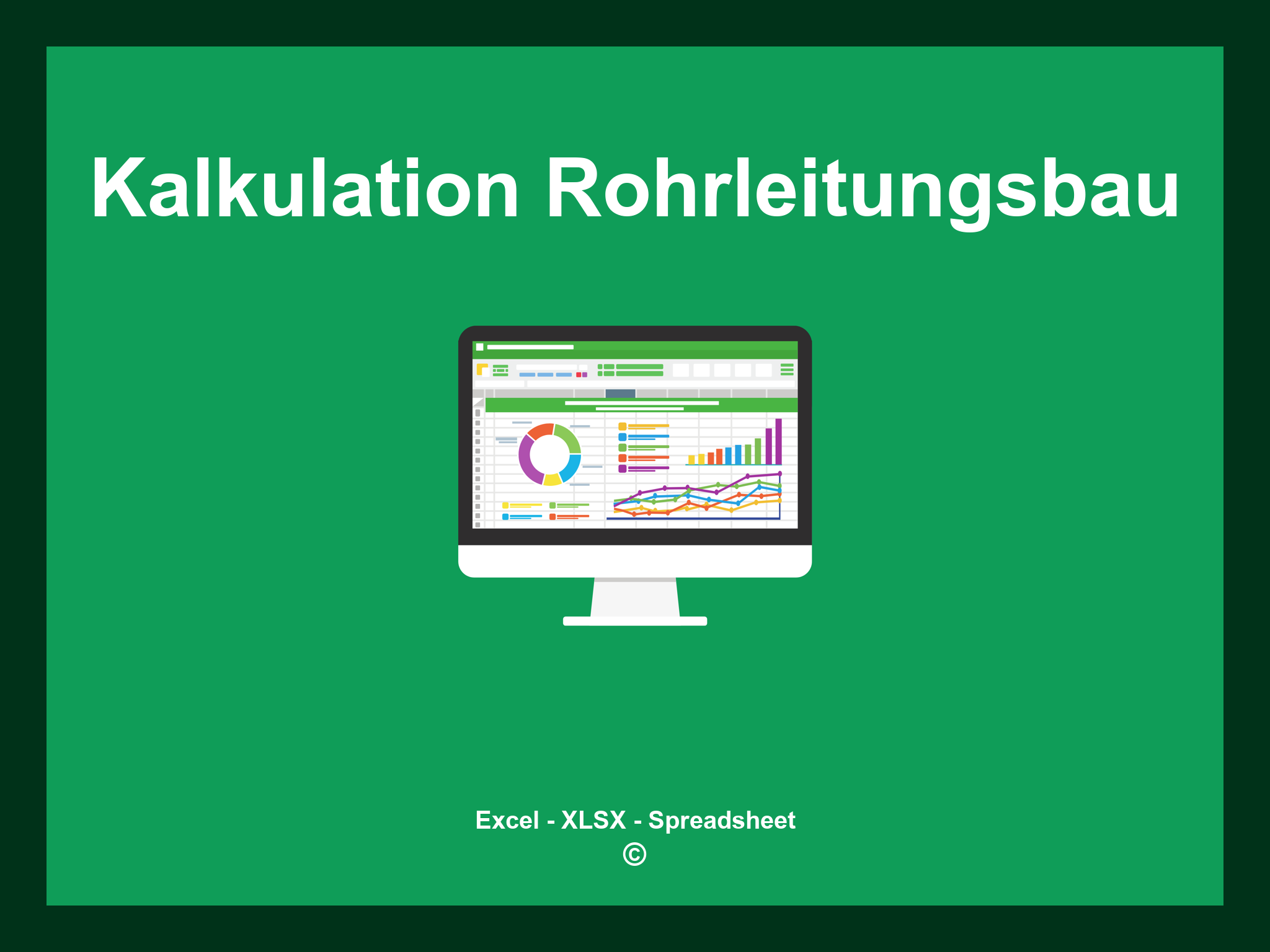 Kalkulation Rohrleitungsbau Excel