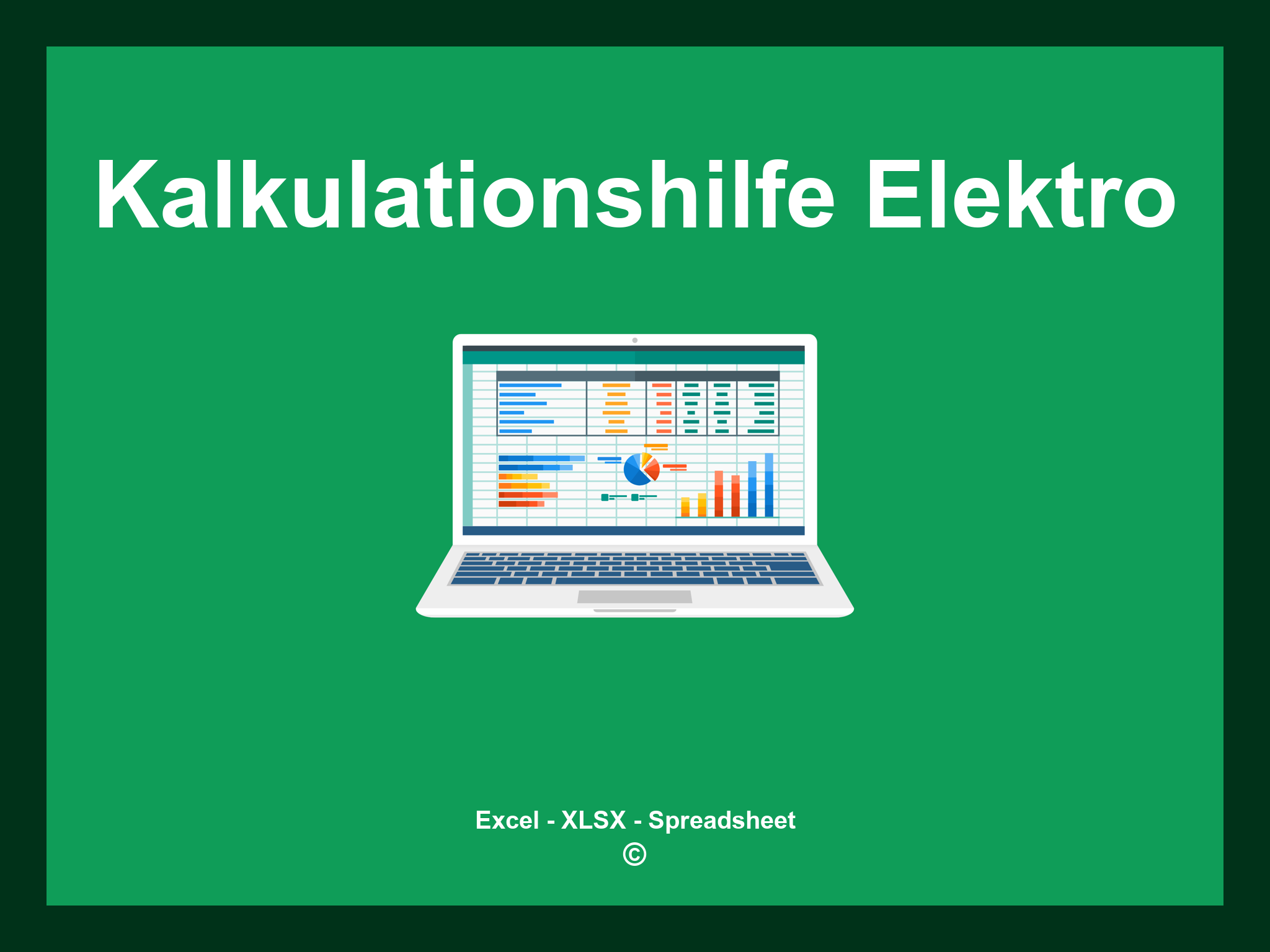Kalkulationshilfe Elektro Excel