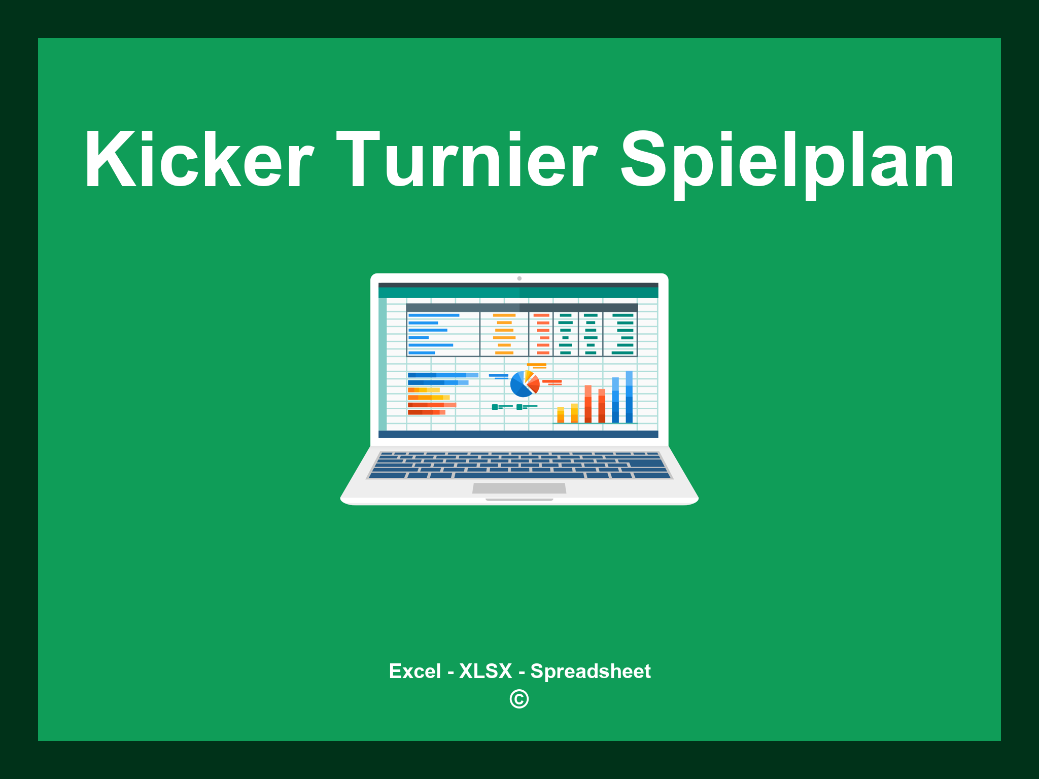 Kicker Turnier Spielplan