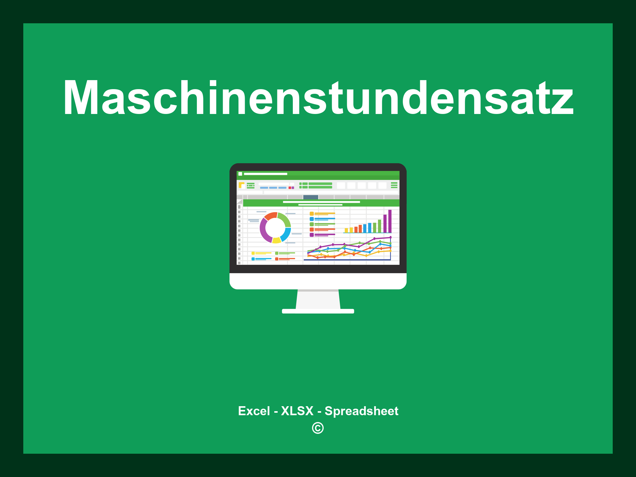 Maschinenstundensatz Excel