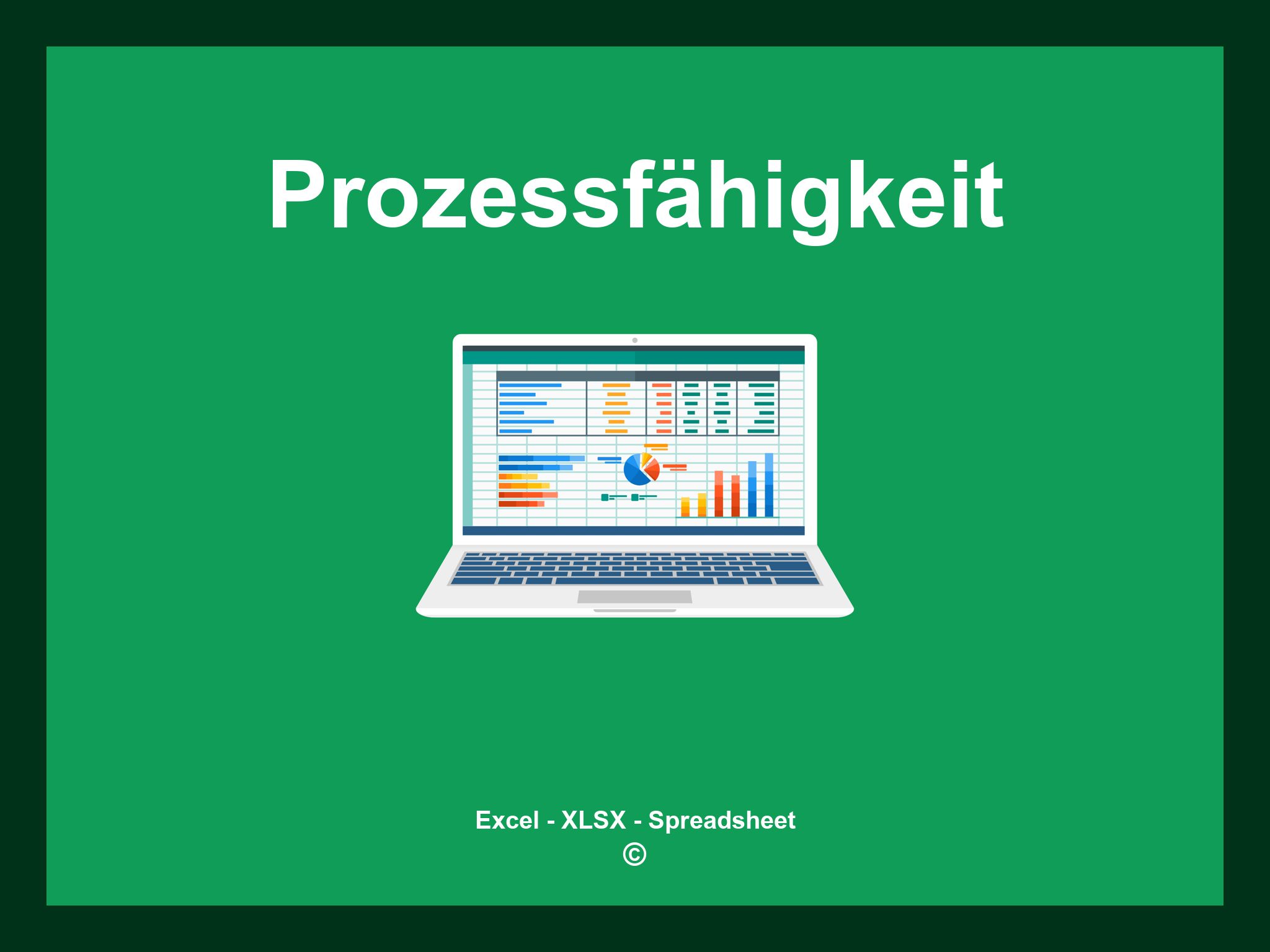 Prozessfähigkeit Excel Vorlage