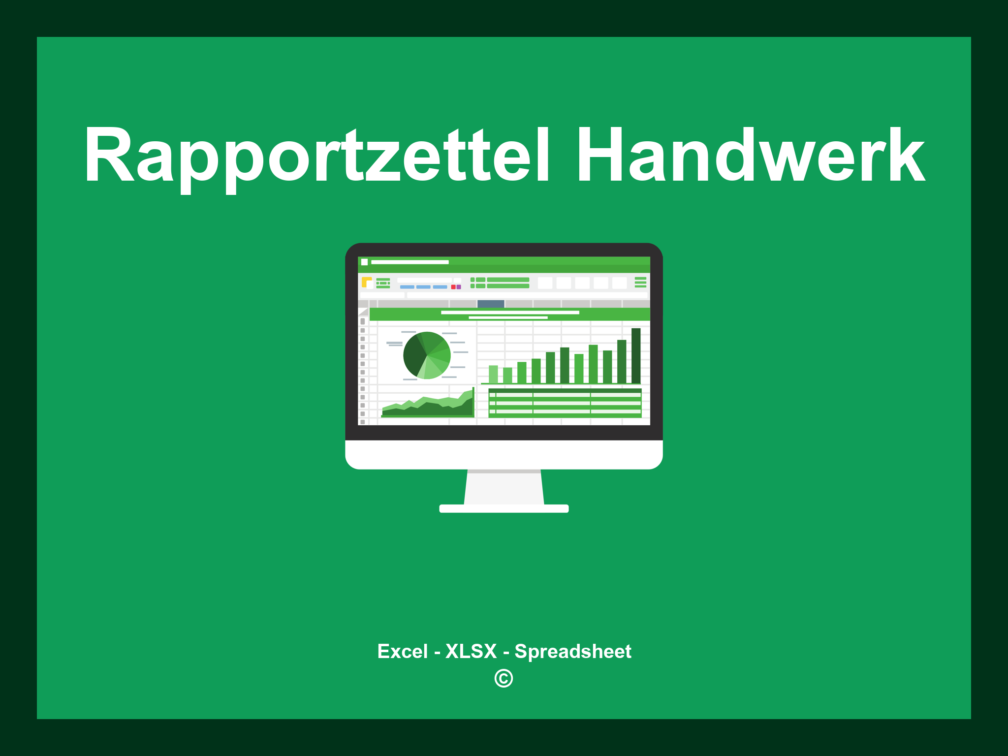 Rapportzettel Vorlage Handwerk Excel