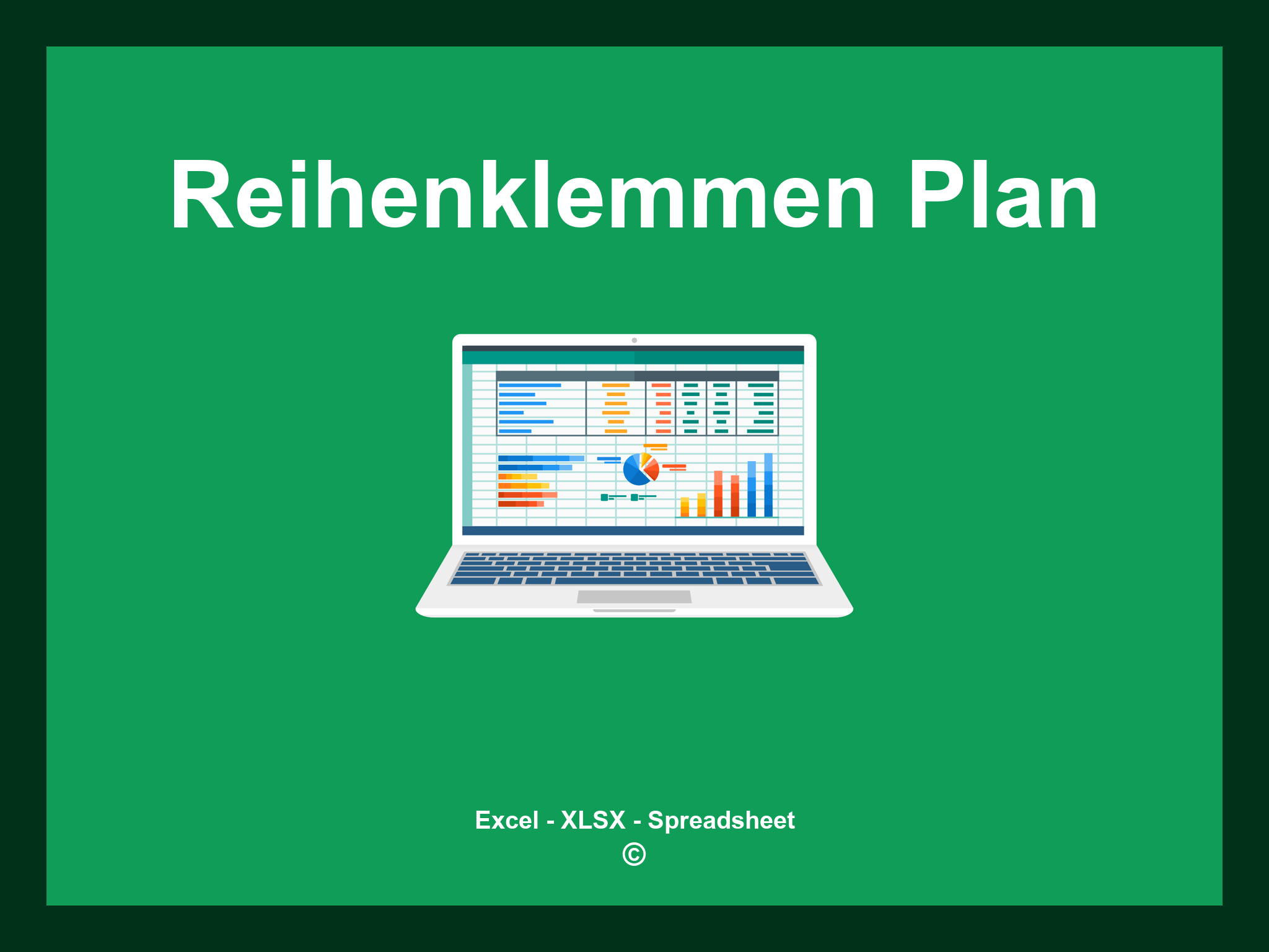 Reihenklemmen Plan Vorlage