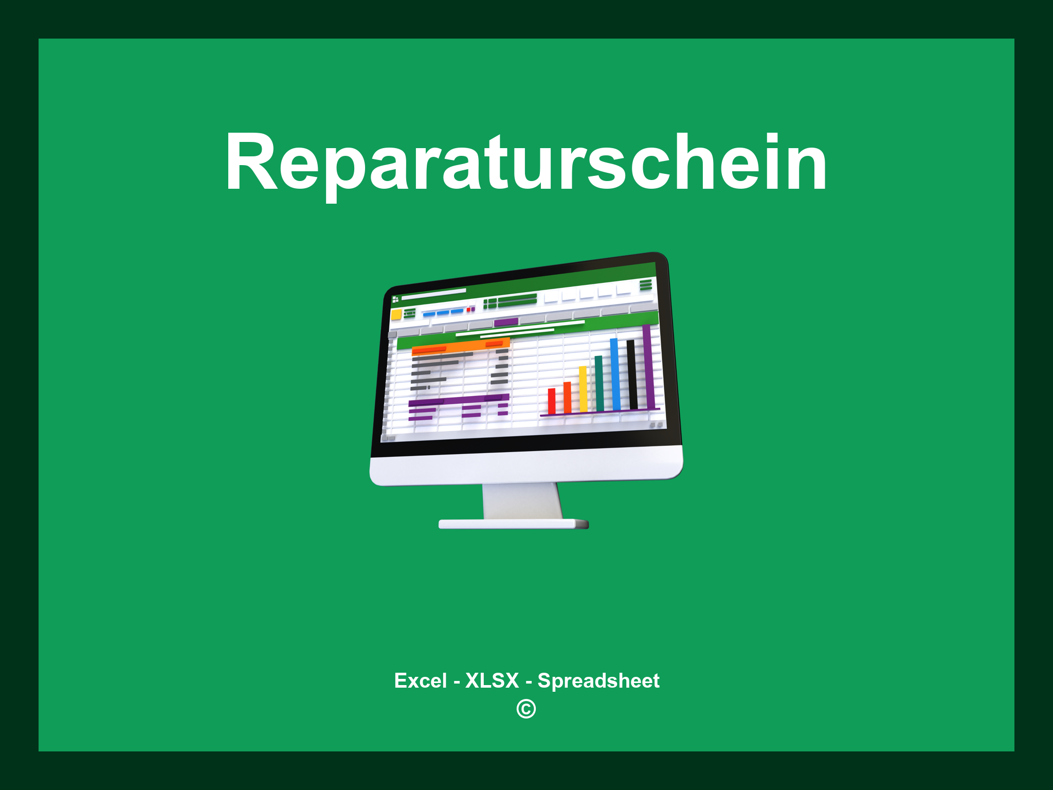 Reparaturschein Vorlage