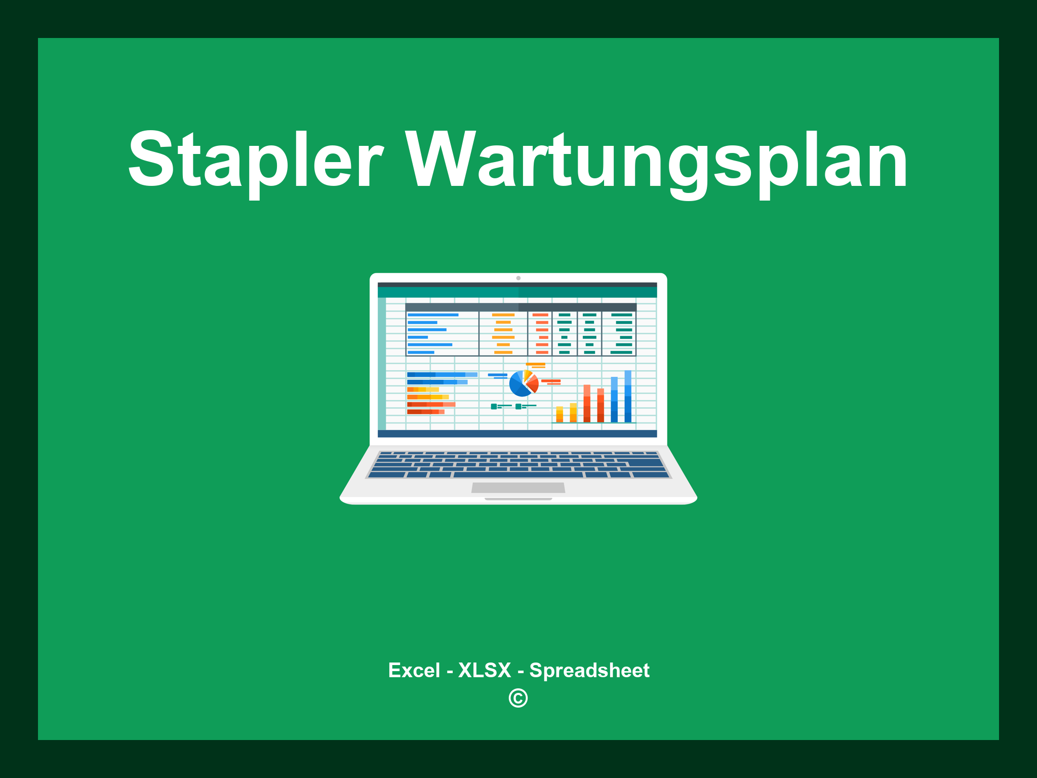 Stapler Wartungsplan Vorlage