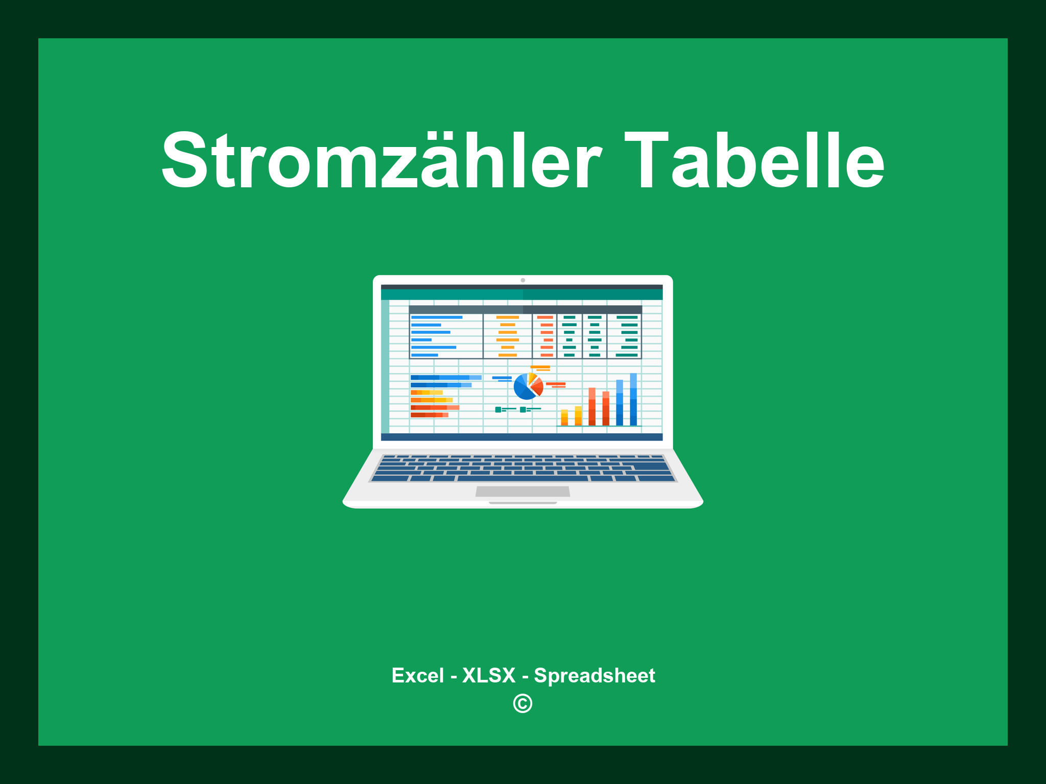 Stromzähler Excel Tabelle