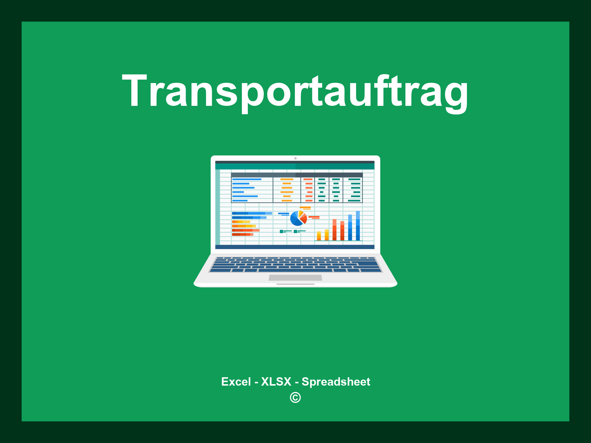 Transportauftrag Vorlage